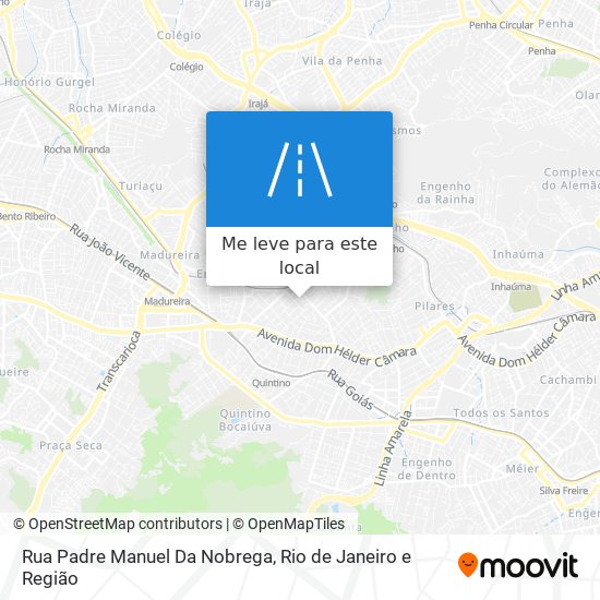 Rua Padre Manuel Da Nobrega mapa