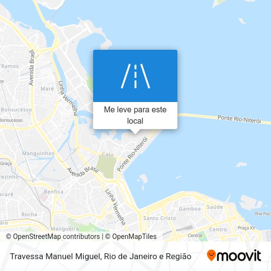 Travessa Manuel Miguel mapa