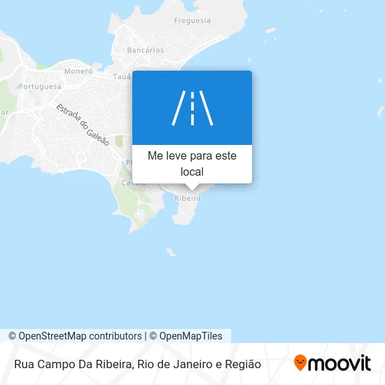 Rua Campo Da Ribeira mapa