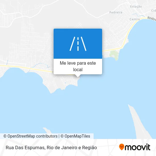 Rua Das Espumas mapa