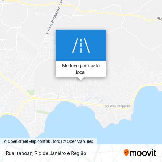 Rua Itapoan mapa