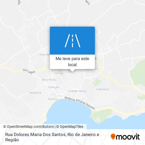 Rua Dolores Maria Dos Santos mapa