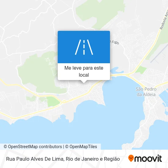 Rua Paulo Alves De Lima mapa