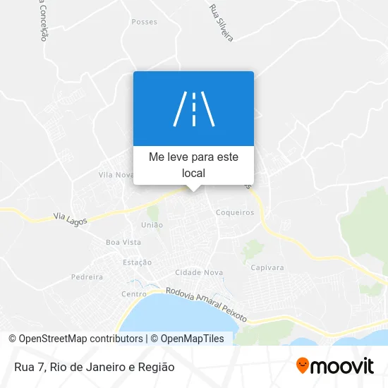 Rua 7 mapa