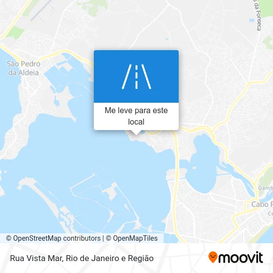 Rua Vista Mar mapa