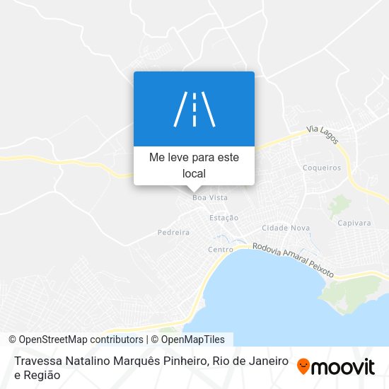 Travessa Natalino Marquês Pinheiro mapa