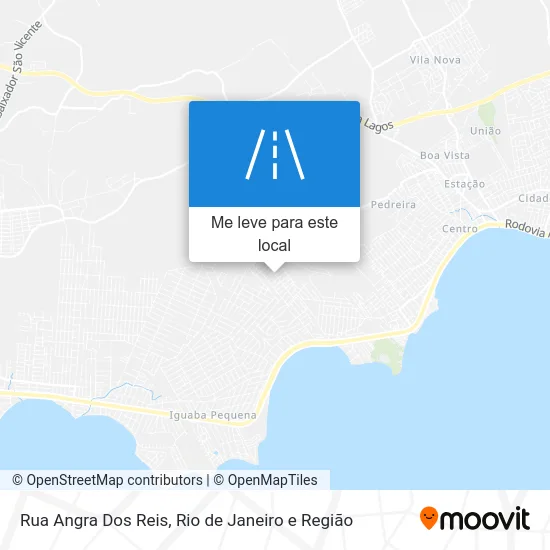 Rua Angra Dos Reis mapa