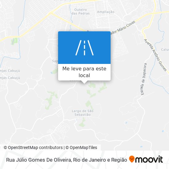 Rua Júlio Gomes De Oliveira mapa