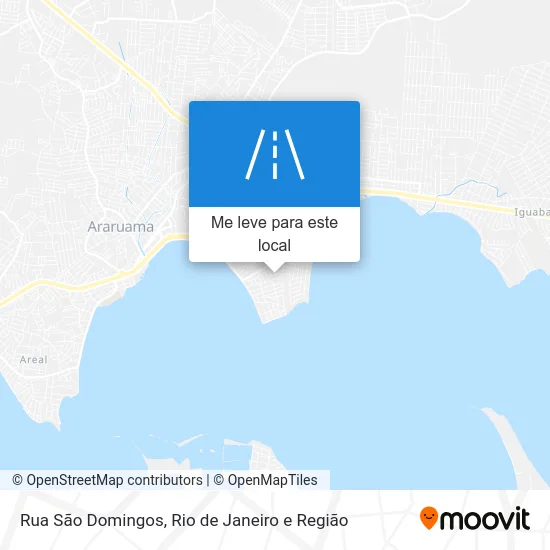 Rua São Domingos mapa