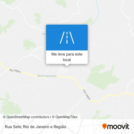 Rua Sete mapa