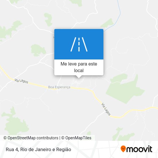 Rua 4 mapa