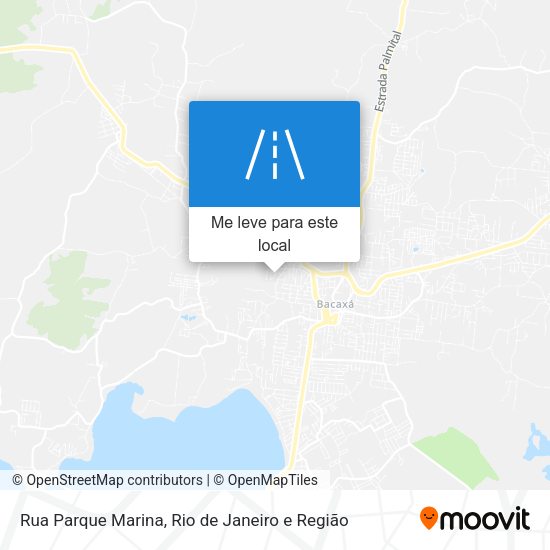 Rua Parque Marina mapa