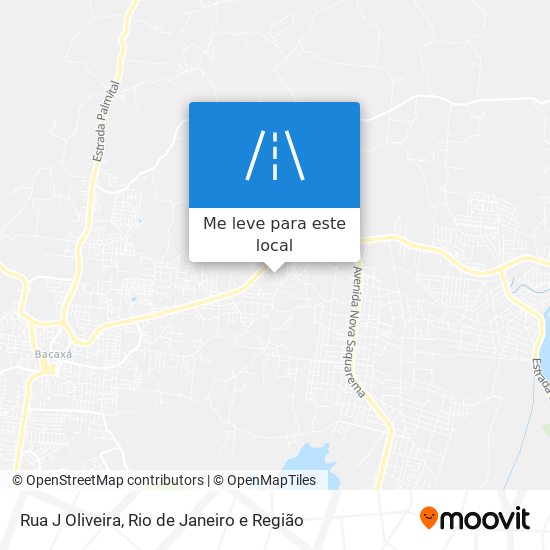 Rua J Oliveira mapa