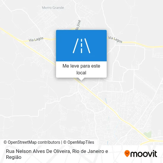 Rua Nelson Alves De Oliveira mapa