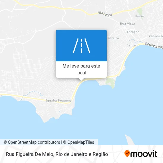 Rua Figueira De Melo mapa