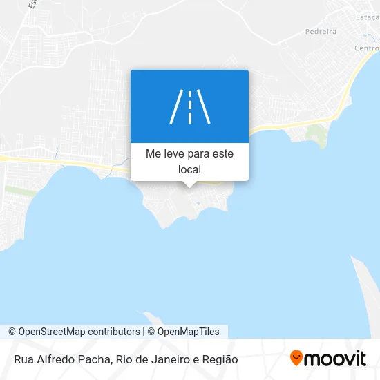 Rua Alfredo Pacha mapa