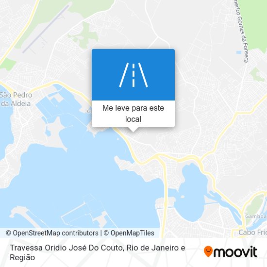Travessa Oridio José Do Couto mapa