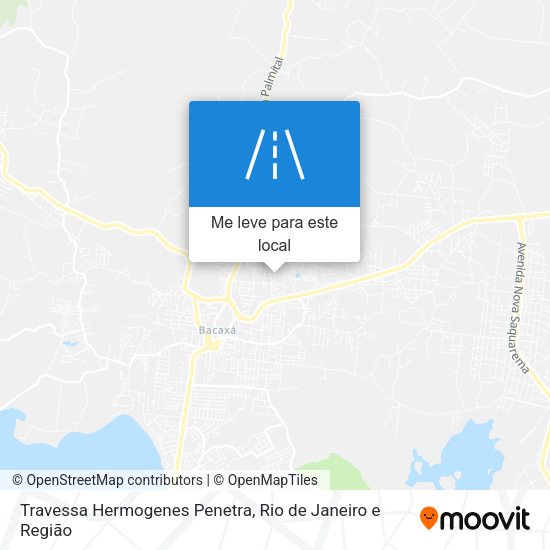 Travessa Hermogenes Penetra mapa