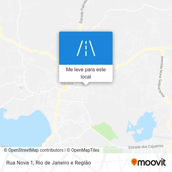 Rua Nova 1 mapa