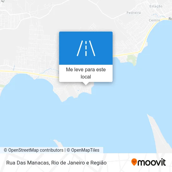 Rua Das Manacas mapa