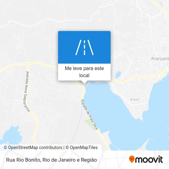 Rua Rio Bonito mapa
