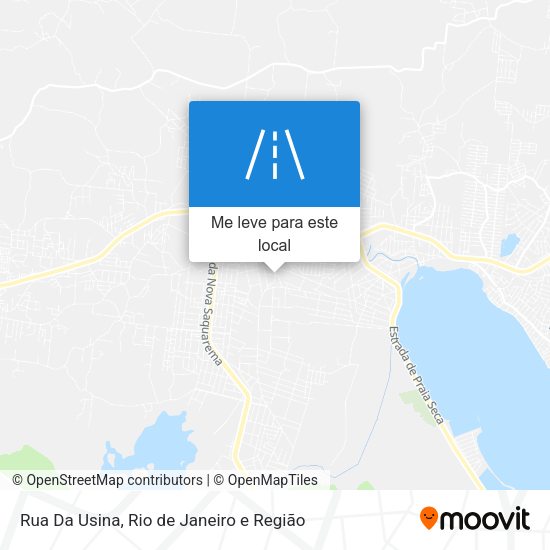 Rua Da Usina mapa