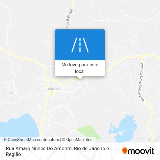 Rua Amaro Nunes Do Amorim mapa
