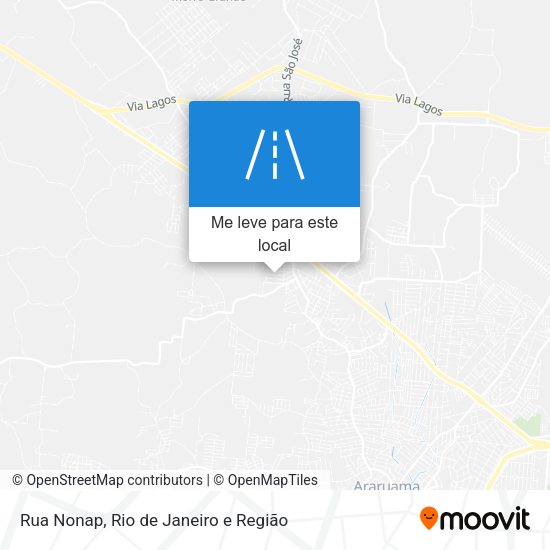 Rua Nonap mapa