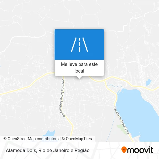 Alameda Dois mapa