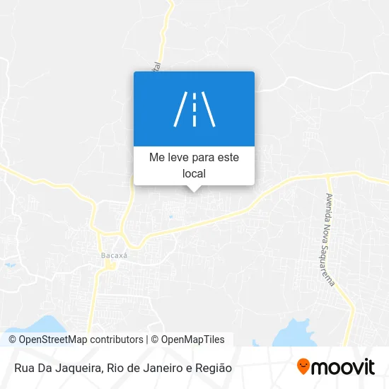 Rua Da Jaqueira mapa