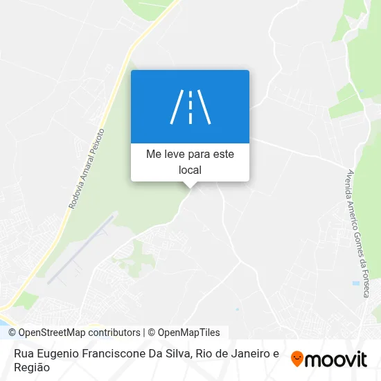 Rua Eugenio Franciscone Da Silva mapa