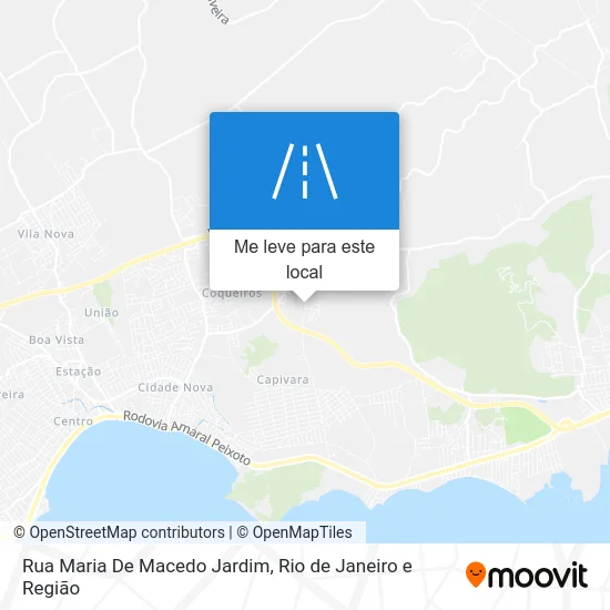 Rua Maria De Macedo Jardim mapa