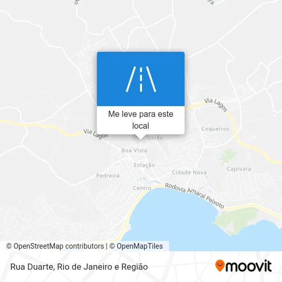 Rua Duarte mapa