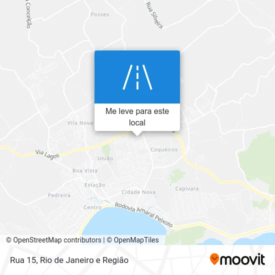 Rua 15 mapa