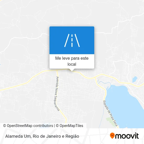 Alameda Um mapa