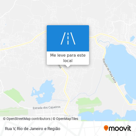 Rua V mapa