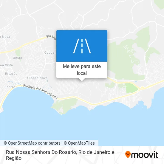 Rua Nossa Senhora Do Rosario mapa