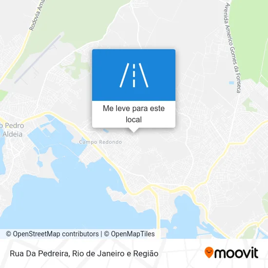 Rua Da Pedreira mapa