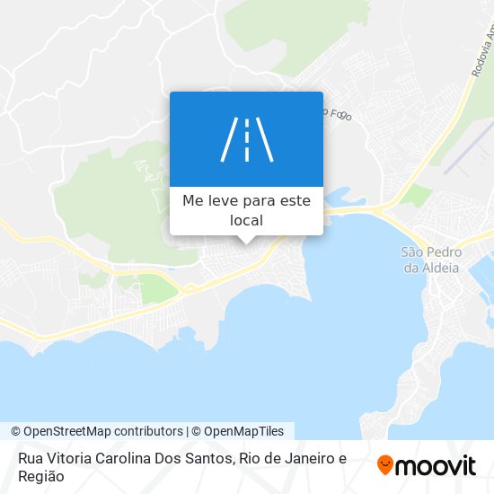 Rua Vitoria Carolina Dos Santos mapa