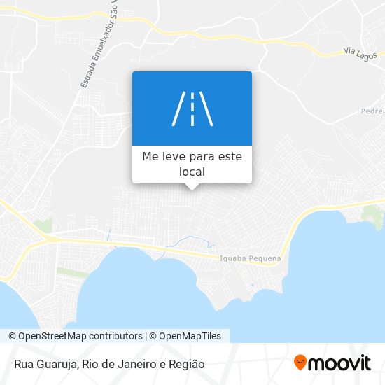 Rua Guaruja mapa