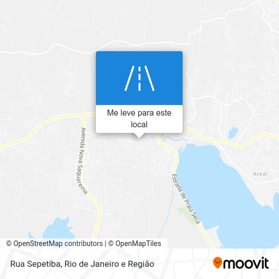 Rua Sepetiba mapa