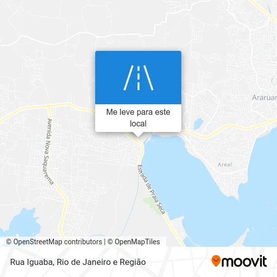 Rua Iguaba mapa