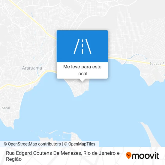 Rua Edgard Coutens De Menezes mapa