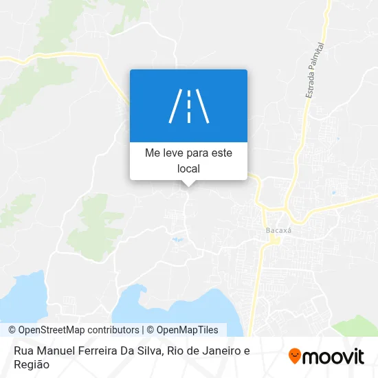 Rua Manuel Ferreira Da Silva mapa