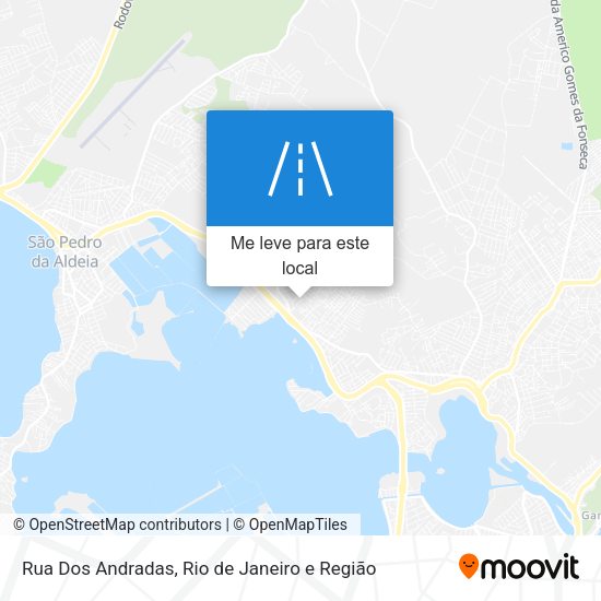 Rua Dos Andradas mapa