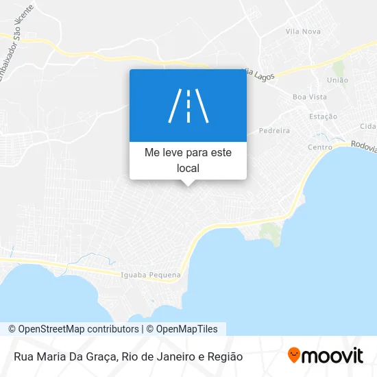 Rua Maria Da Graça mapa