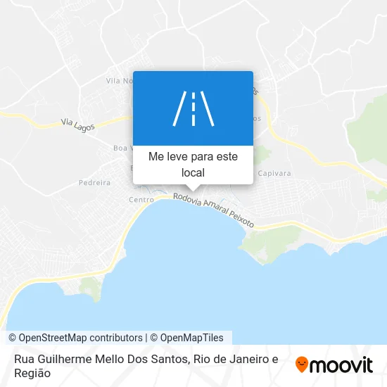 Rua Guilherme Mello Dos Santos mapa