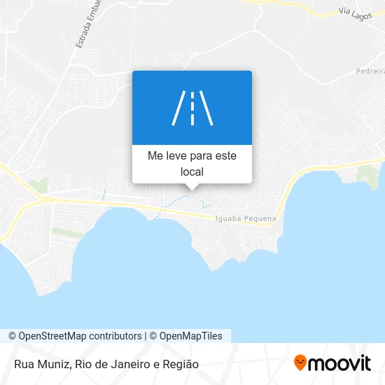 Rua Muniz mapa