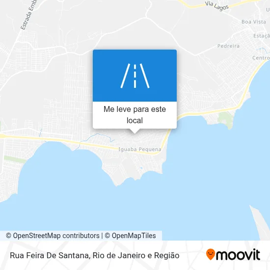 Rua Feira De Santana mapa