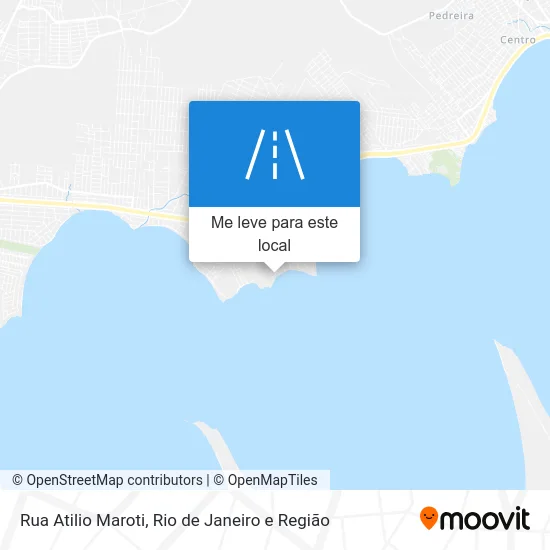 Rua Atilio Maroti mapa